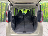 普段のお買い物や通勤、送迎等に十分な荷室スペースを確保しております。セカンドシートを倒すと、大きな荷物の積載も可能です♪