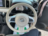 握りやすいハンドルで快適に運転が可能です!