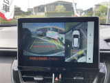 パノラミックビューモニター付きです。