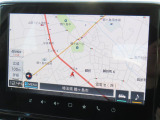 【ナビゲーション装着車】地図もはっきりと見やすいですね♪
