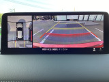 360&deg;ビューモニター♪見えない部分の危険察知をサポート♪前後左右に備えた4つのカメラを活用し、センターディスプレイに表示。安心な運転操作に役立ちます。