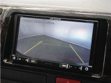 ◆バックカメラ◆リバースにするだけで映ります、後方の安全確認や、狭い駐車場での車庫入れ、雨の日や夜間など視界の悪い時に便利です!安全にバックする為には欠かせない装備です。