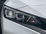 LEDライトは白色光で遠くまで明るく照らし、夜間の安全運転をサポートします