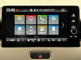 オーディオメニューです。スマートフォンとの連携が可能です♪視認性に優れており、使い勝手も良好です。