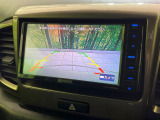 【バックカメラ】駐車時に後方がリアルタイム映像で確認できます。大型商業施設や立体駐車場での駐車時や、夜間のバック時に大活躍!運転スキルに関わらず、今や必須となった装備のひとつです!
