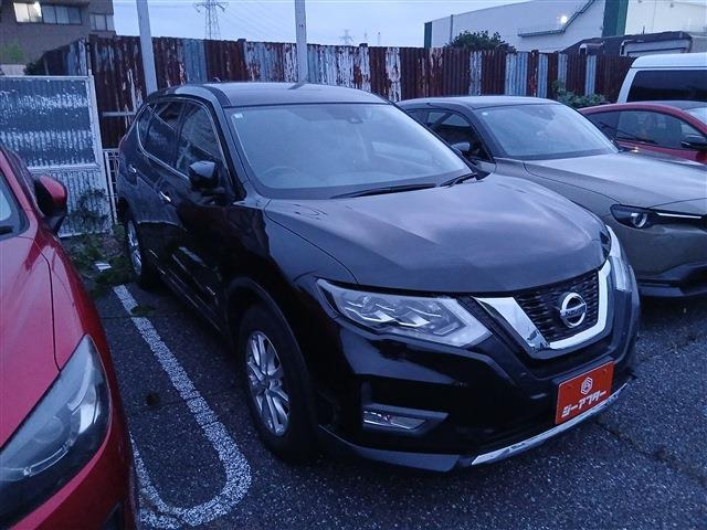 エクストレイル 2.0 20X ハイブリッド 4WD 禁煙車 純正ナビ フルセグTV