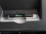 ETC車載器付きです。高速道路の料金所もスムーズに通過できます。