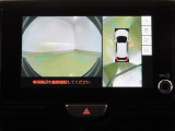 パノラミックビューモニター付きです。全方向の確認ができて安心です。