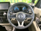 【ステアリングスイッチ】運転中、前方から目線をそらすことなく、オーディオ等の操作が可能な便利機能!安心&快適なドライブを演出してくれます♪