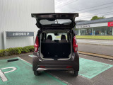 大きく開くリヤハッチ,荷物スペースも確保できます