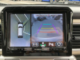 【全方位カメラ】フロントグリル、ドアミラー、バックドアにカメラが付いていて、駐車の時にナビ画面で自車位置を確認出来ますよ!車は今どの位置?障害物はないかな?など確認ができて安心です♪