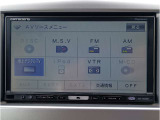 カロッツェリア製ナビです。フルセグTV付きになってます♪
