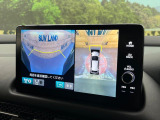 【360&deg;ビューモニター】専用のカメラにより、上から見下ろしたような視点で360度クルマの周囲を確認することができます☆縦列駐車や幅寄せ時に活躍してくれます♪