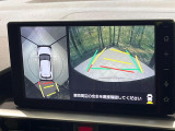 【パノラミックビューモニター】専用のカメラにより、上から見下ろしたような視点で360度クルマの周囲を確認することができます☆死角部分も確認しやすく、狭い場所での切り返しや駐車もスムーズに行えます。
