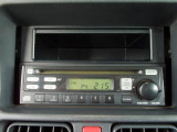 FM/AMラジオ付CDプレイヤーを装備しています☆