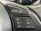 【クルーズコントロール】高速道路もラクラク走行。アクセルを離しても一定速度で走行ができ、長距離運転時の負担を軽減!加速・減速も簡単なスイッチ操作で調整できます。