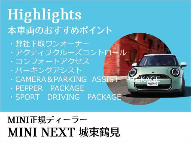 BMW MINI ミニ クーパー の中古車詳細 (33,000km, エメラルドグレー