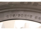 205/60R16    車両装着タイヤサイズです。 タイヤのご相談も石川トヨペットカローラにお任せください