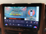 【パノラミックビューモニター】専用のカメラにより、上から見下ろしたような視点で360度クルマの周囲を確認することができます☆死角部分も確認しやすく、狭い場所での切り返しや駐車もスムーズに行えます。