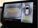 バックガイドモニターで、後方を確認しながら安心して駐車することができます。運転初心者も熟練者も必須の機能ですよ!