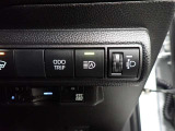 ODO/TRIPスイッチ、オートマチックハイビームスイッチ、手動光軸調整ダイヤル。