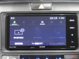 SDメモリーナビ&フルセグTV付きです。遠出も快適ですね!