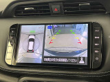 【全周囲カメラ】車両周囲の障害物の位置をモニターでチェックすることができます☆運転中や駐車時などの周囲の安全をサポートしてくれます☆