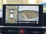 狭い駐車場や立体駐車場などもリアルに映るバックガイドモニター付でラクラク駐車♪(パノラミックビューモニター付)