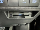 ETC車載器付きです。高速道路の料金所もスムーズに通過できます。