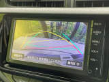 【バックカメラ】駐車時に後方がリアルタイム映像で確認できます。大型商業施設や立体駐車場での駐車時や、夜間のバック時に大活躍!運転スキルに関わらず、今や必須となった装備のひとつです!