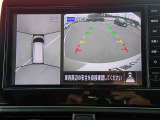 上からの視点で狭い駐車場への駐車などに役立つアラウンドビューモニターです♪
