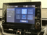 トヨタ純正DAナビ装着です。トヨタ純正ならではのシンプル簡単操作が魅力です!もちろんBluetoothで音楽視聴も可能です♪