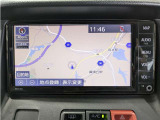 純正ナビを装備。タッチパネル式で使いやすく、お出かけもラクラクです。