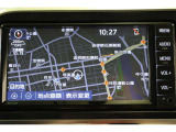 純正7インチSDナビ。CD・SD・電波の弱い環境下でも途切れにくく、受信感度の良いワンセグTV対応です。