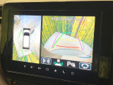 【全方位モニター用カメラ】専用のカメラにより、上から見下ろしたような視点で360度クルマの周囲を確認することができます☆死角部分も確認しやすく、狭い場所での切り返しや駐車もスムーズに行えます。