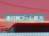 クレーンは前方格納です。