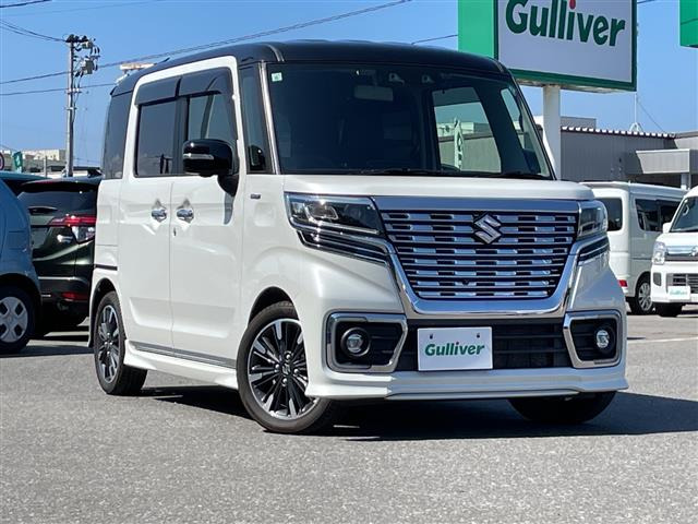 スペーシアカスタム ハイブリッド(HYBRID)  XSターボ 4WD 修復歴無し