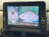 【アラウンドビューモニター】専用のカメラにより、上から見下ろしたような視点で360度クルマの周囲を確認することができます☆死角部分も確認しやすく、狭い場所での切り返しや駐車もスムーズに行えます。