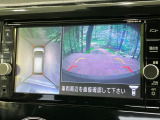 【アラウンドビューモニター】専用のカメラにより、上から見下ろしたような視点で360度クルマの周囲を確認することができます☆死角部分も確認しやすく、狭い場所での切り返しや駐車もスムーズに行えます。