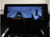 パノラミックビューモニター 車両上空より写したような画像をモニターに表示☆車庫入れや、幅寄せなどに大変便利な機能です。