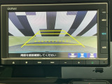 バックカメラ付きで後方の確認も安心です!スムーズな駐車・車庫入れをサポートいたします!