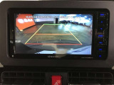バックガイドモニターで、後方を確認しながら安心して駐車することができます。運転初心者も熟練者も必須の機能ですよ!