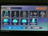 ナビ搭載オーディオはBluetoothオーディオをはじめ、フルセグTV・CD/DVD・USB接続などいろいろお楽しみいただけます♪
