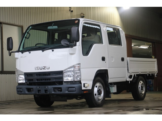 エルフ  Wキャブ 1.15t 4WD 全低床
