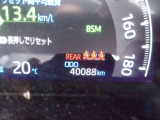 車両入庫時の走行距離です