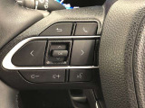 【ステアリングスイッチ】左です。ハンドルから手を離さず、運転に集中したまま手元でオーディオ操作等ができます。