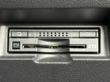 ETC車載器付きです。高速道路の料金所もスムーズに通過できます。