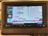 社外ナビ搭載です。知らない道も安心ですね!