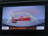 バックガイドモニターを装備しています、車庫入れもラクラクです。