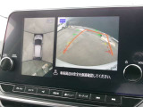 ナビ画面アラウンドビューモニター付、安心安全、全方向、上から見えます。運転が苦手な方安心です。